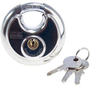 Locksmyth Stainless Steel Disc Lock