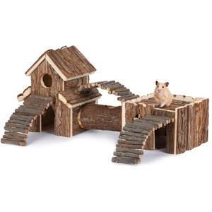 Wooden Hamster Play House