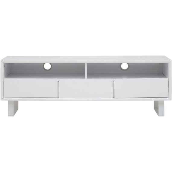 Moritz White High Gloss Media Cabinet
