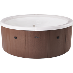 MSPA FRAME ROVA Round Portable Modular Hot Tub, Jet and Bubble 6 Bathers Spa