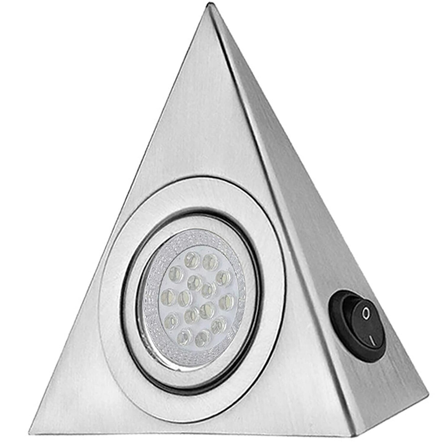 B&Q - Under Cabinet Led Lights 1 Pack,triangle Pyramid Warm White Kitchen LightMains Powered - Image 2