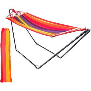 Garden Spreader Bar Hammock with Stand - Multi Stripe