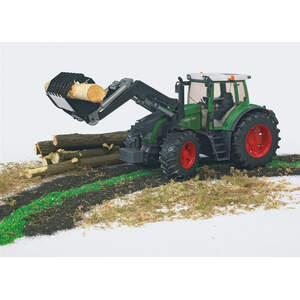 Bruder Fendt 936 Vario with frontloader Construction Loader Model