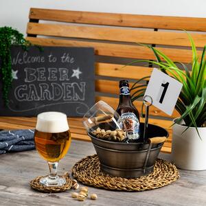 Angelina Tulip Beer Glasses - 570ml - Clear - Pack of 24