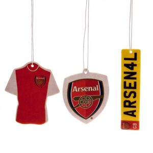 Arsenal FC Hanging Air Freshener (Pack of 3)