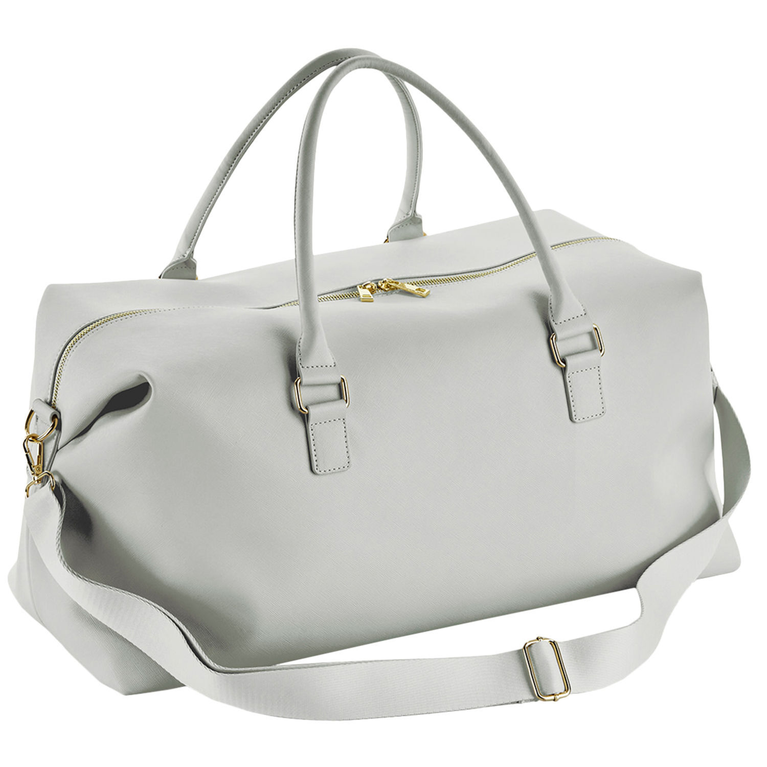 Bagbase (One Size, Soft Grey) Womens/Ladies Boutique Weekender Holdall - Image 2