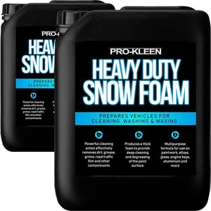 Heavy Duty Snow Foam Car & Large Vehicle Shampoo Super Thick 2x 5L