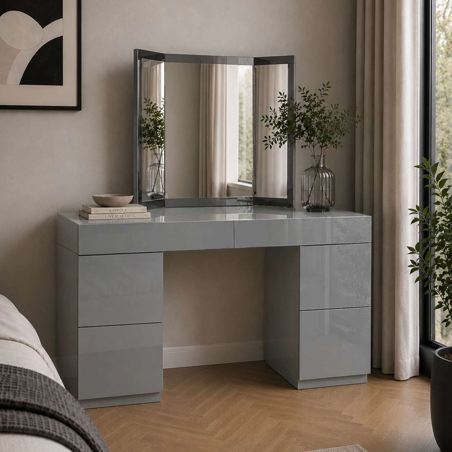 Image of Liberty Dressing Table Mirror Only -&hellip;