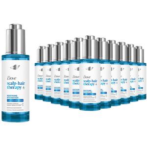 Dove Scalp+ Hair Therapy Soothing Hydration B3 & Zinc 3in1 Scalp Serum 45ml,12pk