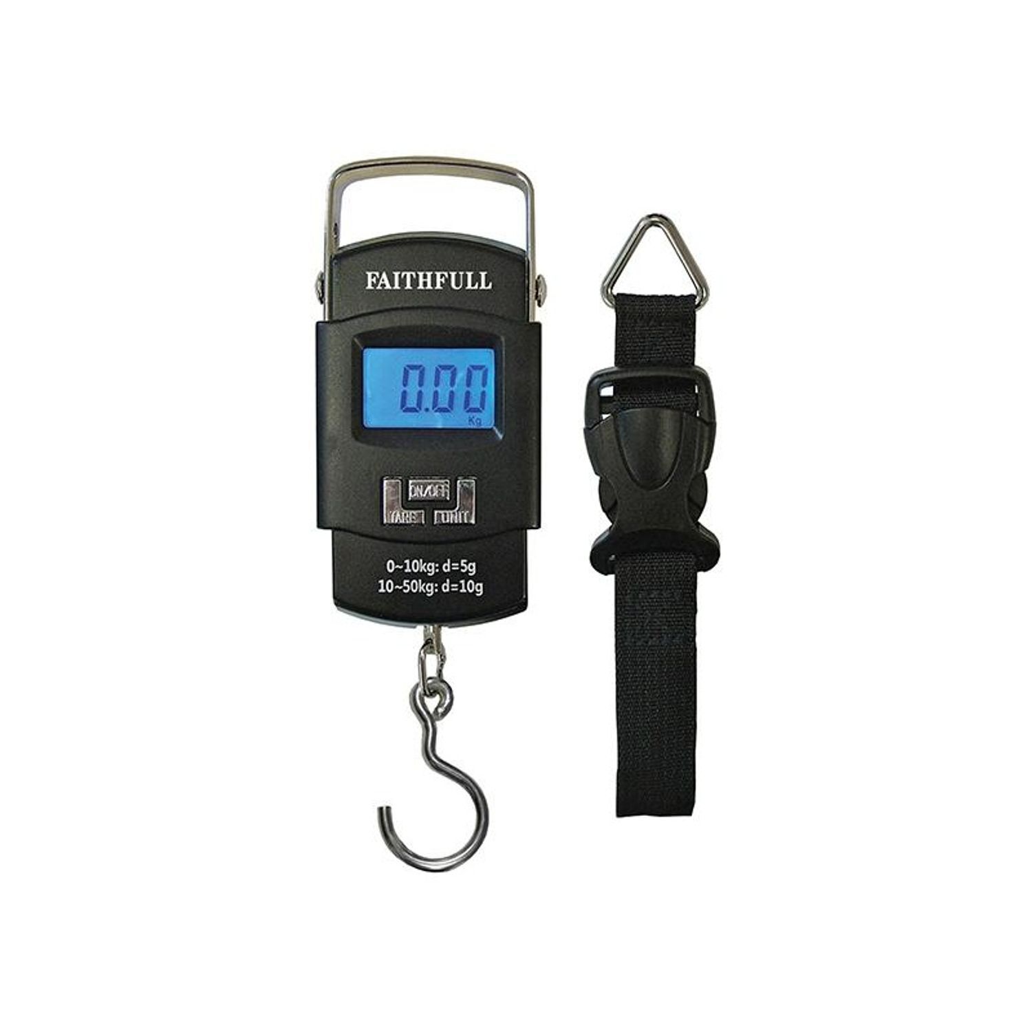 Faithfull Portable Electronic Scale 0-50Kg - Multi Colour
