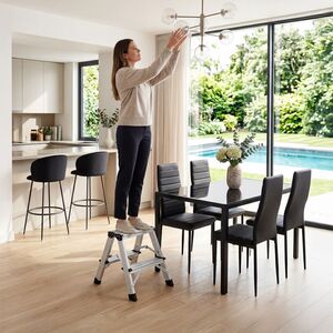 Tectake® Double-Sided Step Ladder