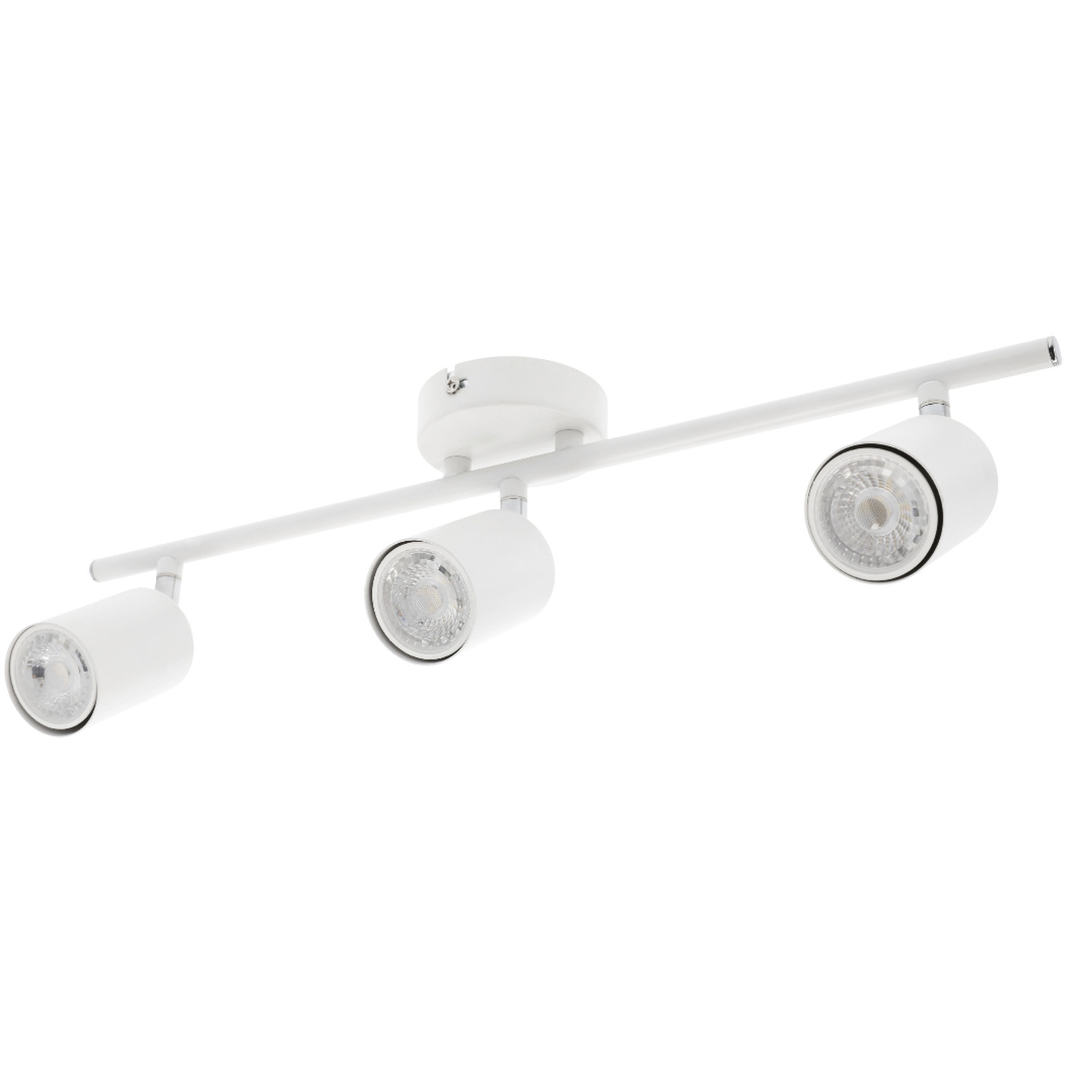 Cgc Lighting Unisex White 'Jack' Triple Head Gu10 Three Ceiling Spot Bar - Image 2