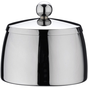 Cafe Stal Art Deco Stainless Steel Sugar Bowl