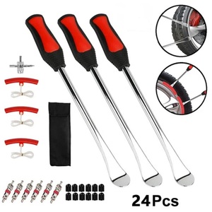 24 Piece Heavy Duty Tyre Lever Spoon Set