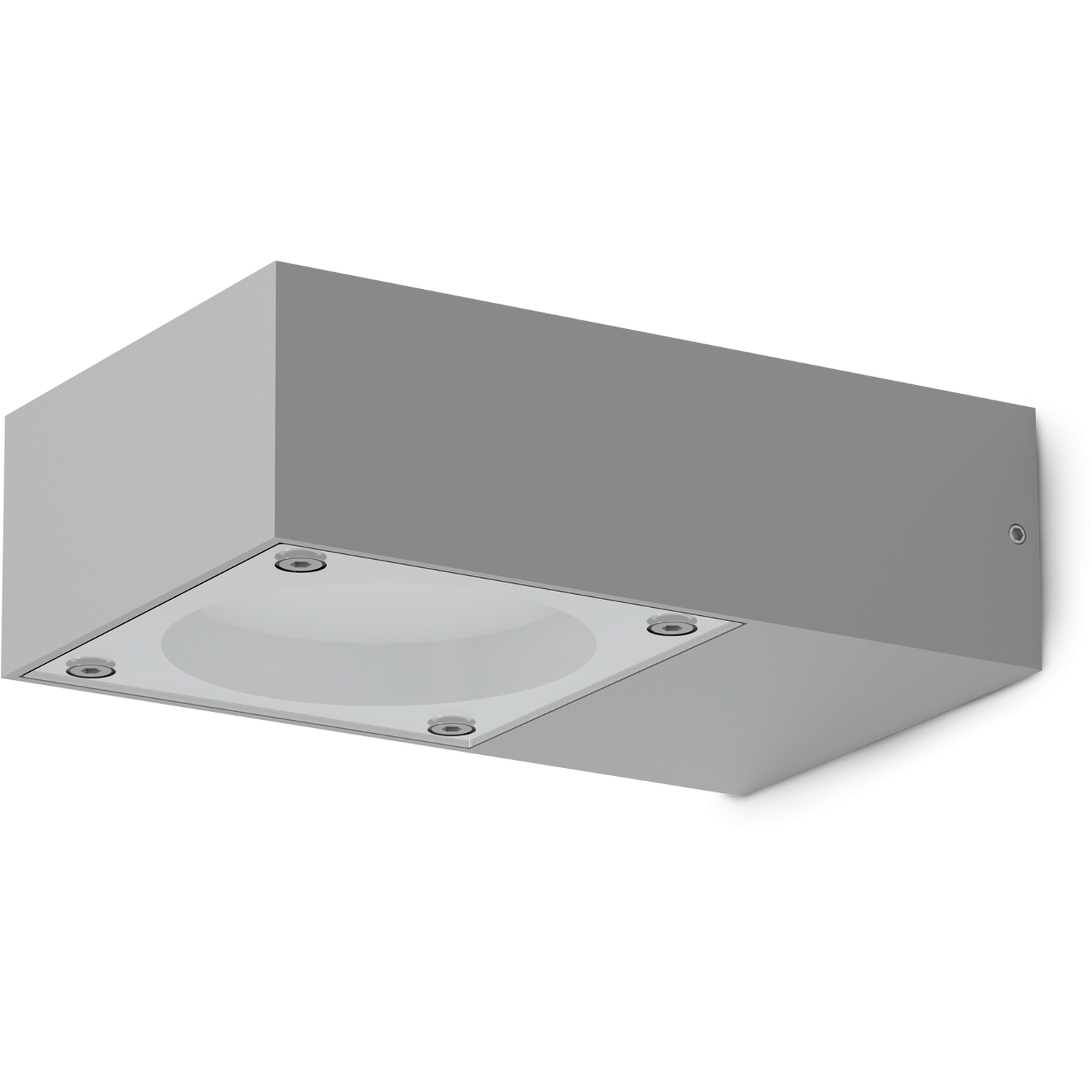 B&Q - Luminosa Sirio Outdoor Wall Down Lamp Grey Ip65 - Image 1