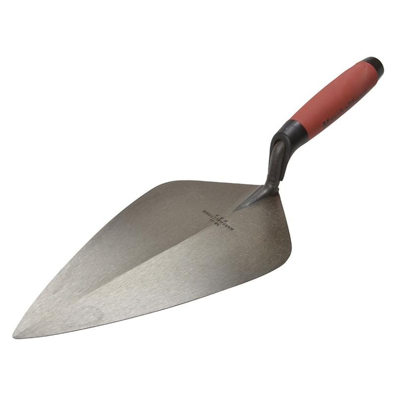 Marshalltown 34D Wide London Pattern Brick Trowel, Durasoft Handle - Multi Colour