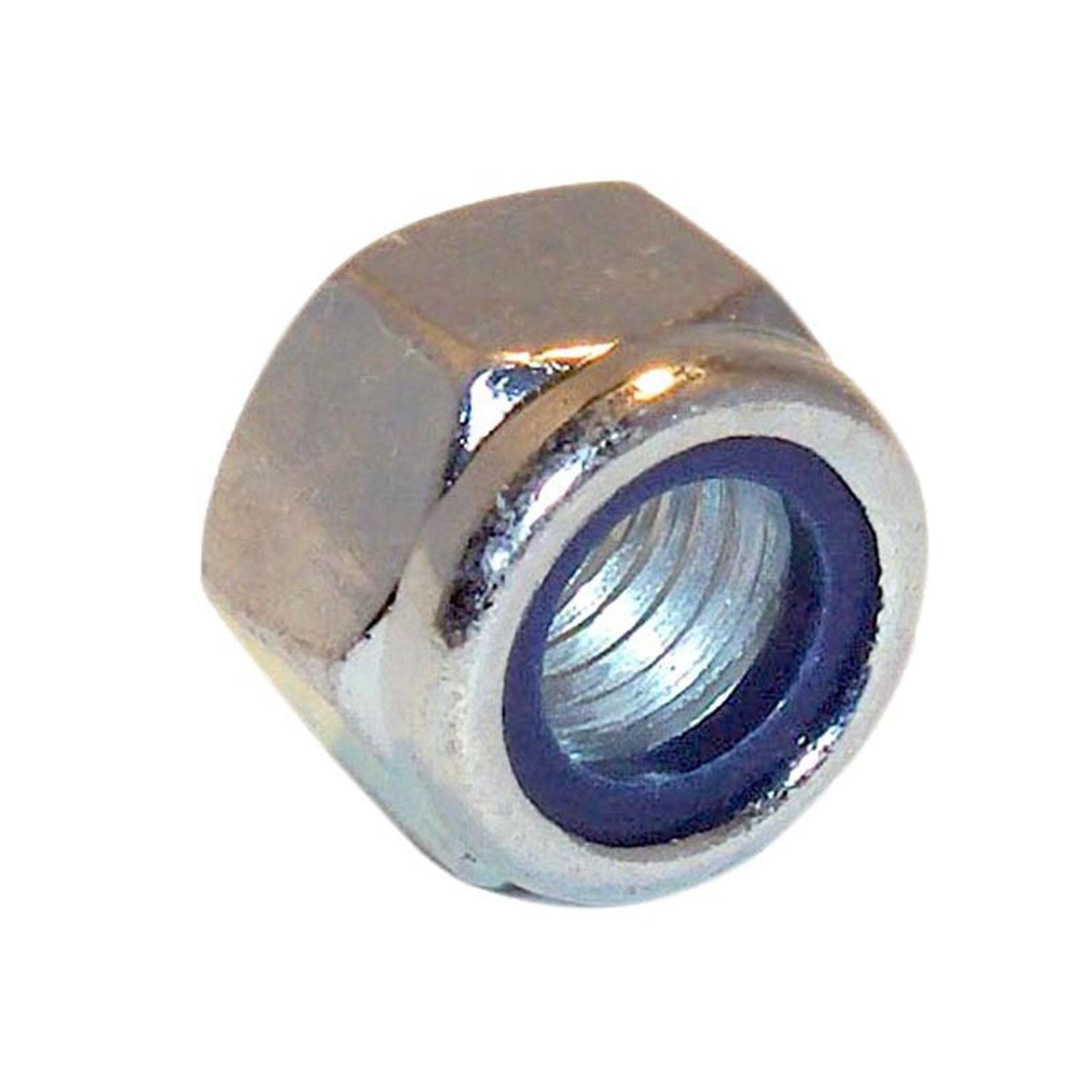 Forgefix Hexagonal Nuts With Nylon Inserts, Zp C - Multi Colour