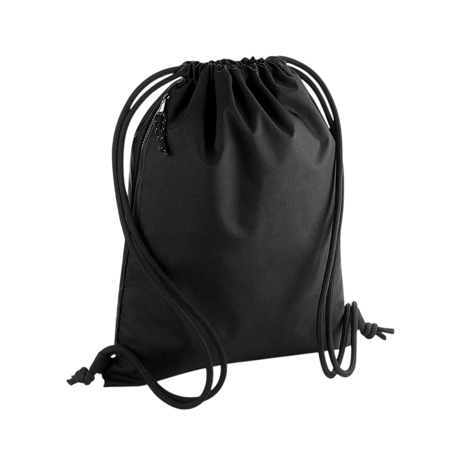 Bagbase Unisex Recycled Gymsac A - Black