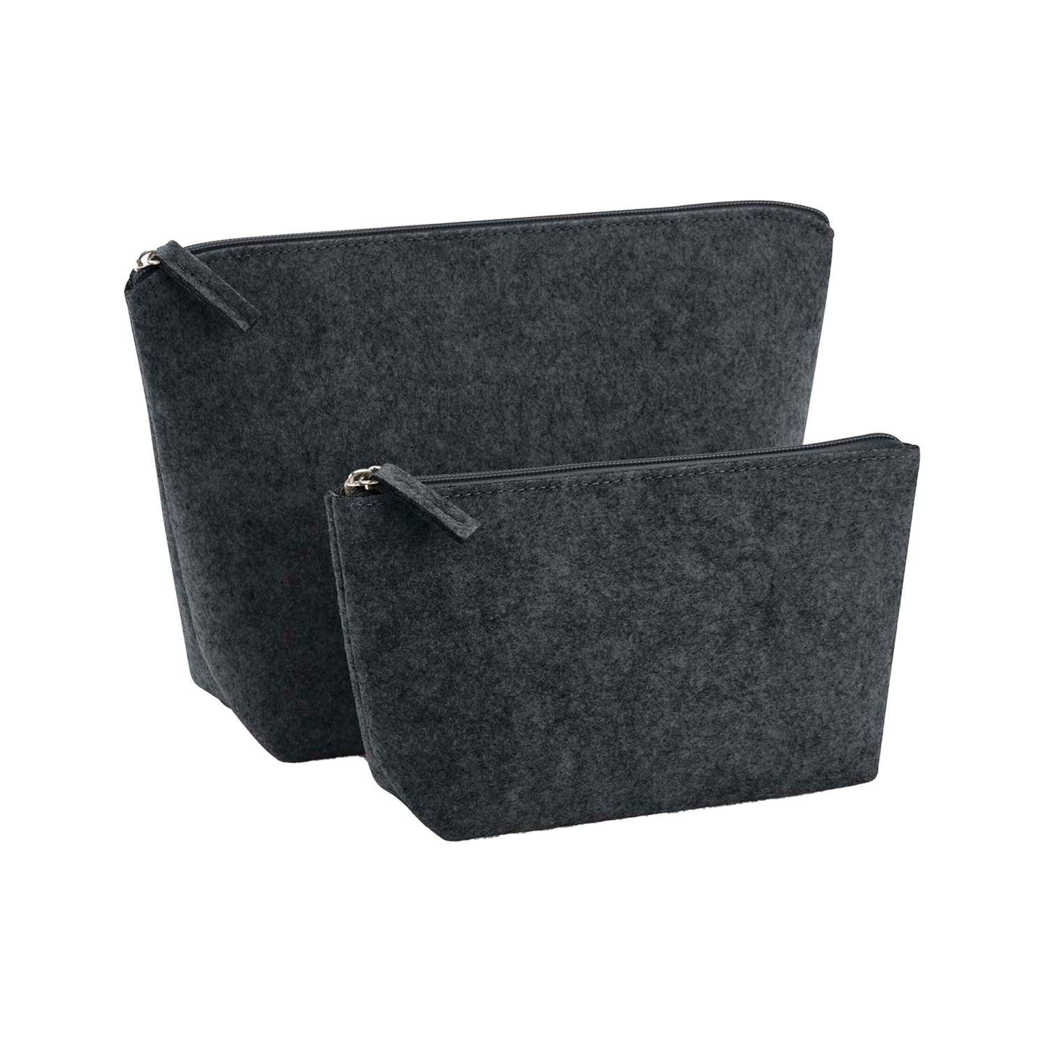 Bagbase Felt Accessory Bag J - Charcoal Melange