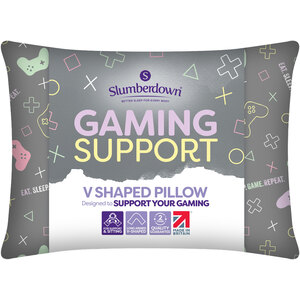 Slumberdown Gaming V Shaped Pillow