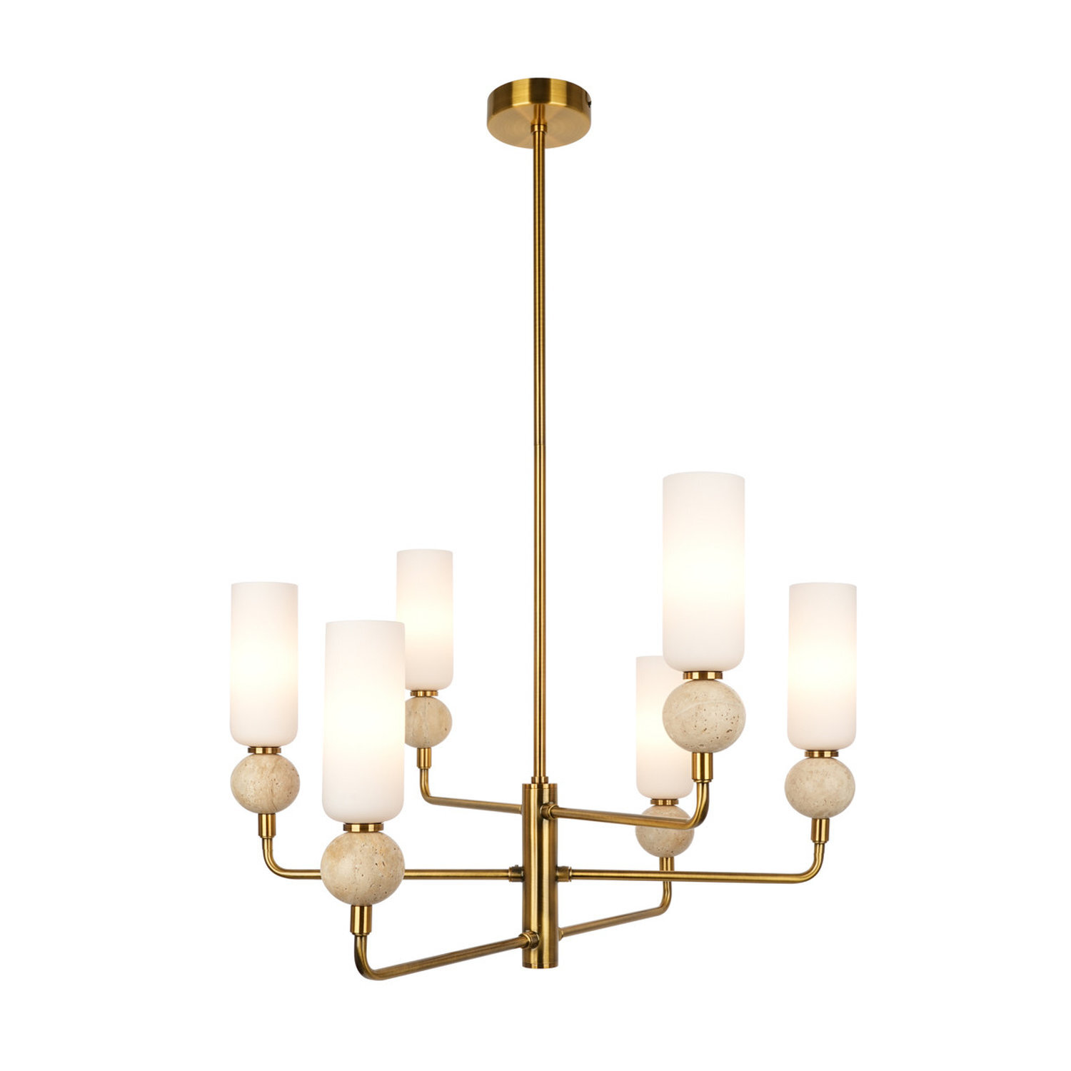 Italux Lighting Santos Pendant Light Gold B - Gold