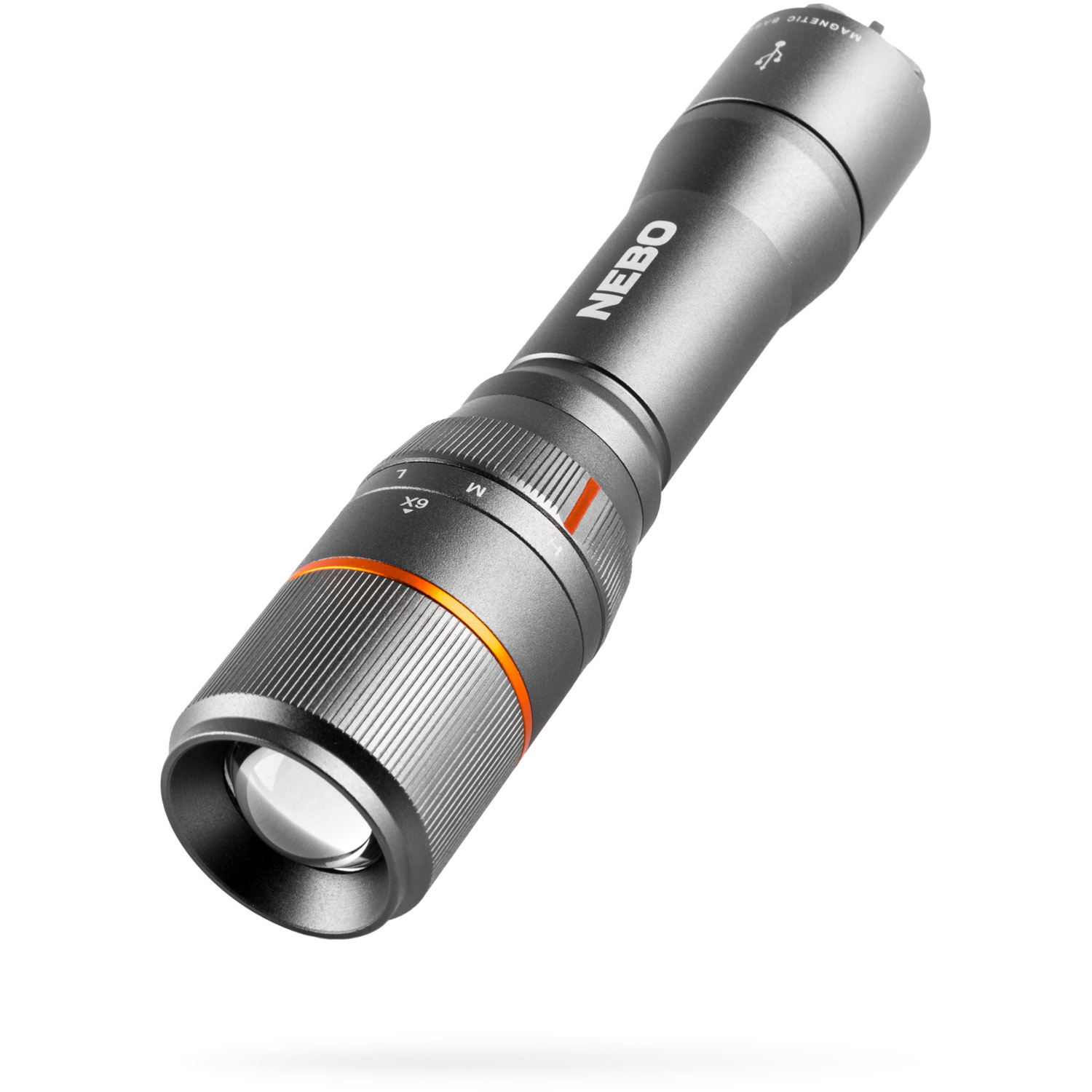 Nebo Davinci 1000 ¿ 1,000-Lumen Rechargeable Led Torch With 6X Zoom & Magnetic Base - Multi - Image 1