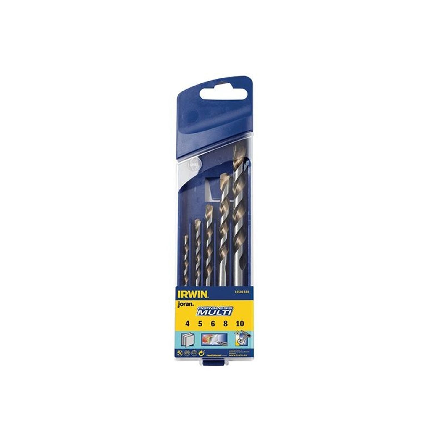 Irwin Multi-Purpose Drill Bit Set For Cordless Drills A - Multi Colour