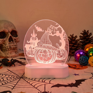 Halloween 3D Illusion Lamp