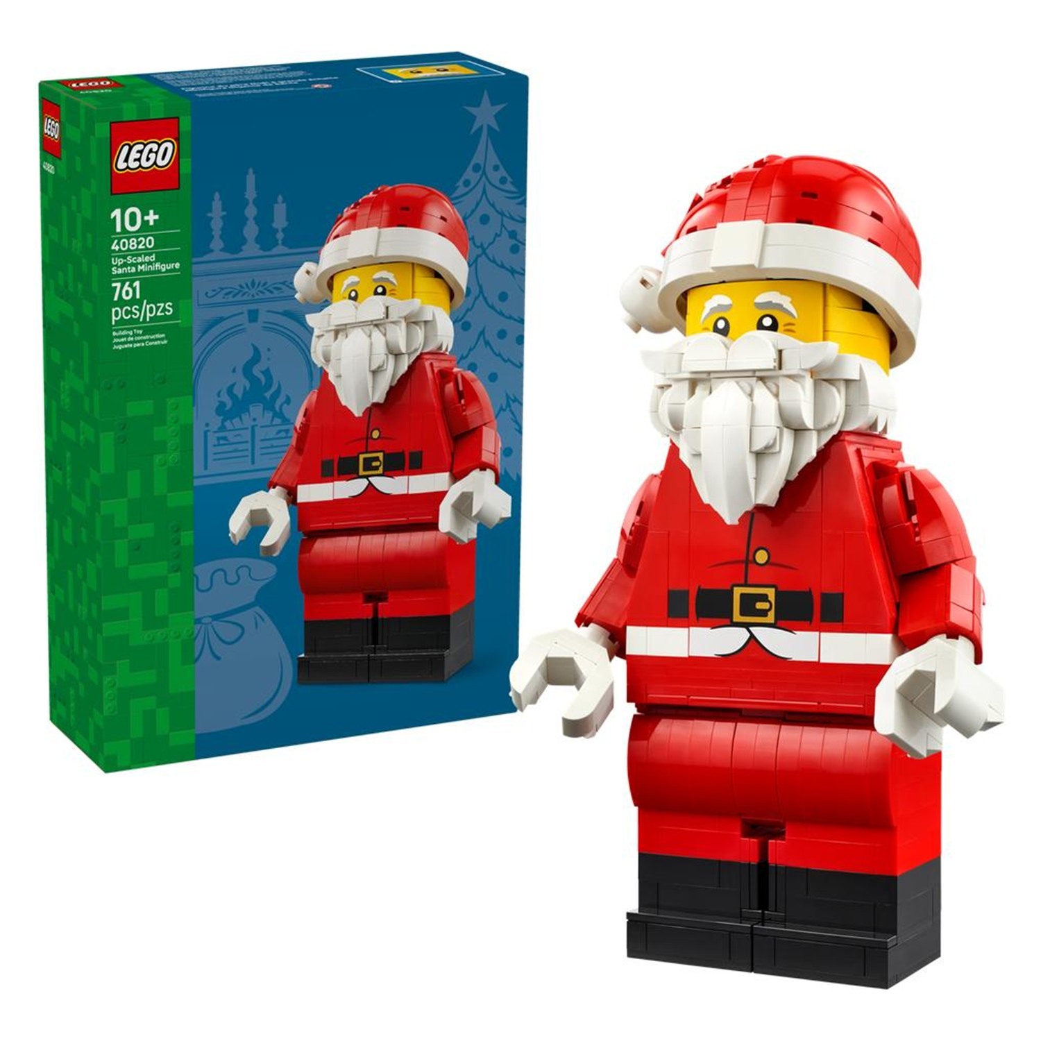Lego Up-Scaled Santa Minifigure Construction Set - Image 21