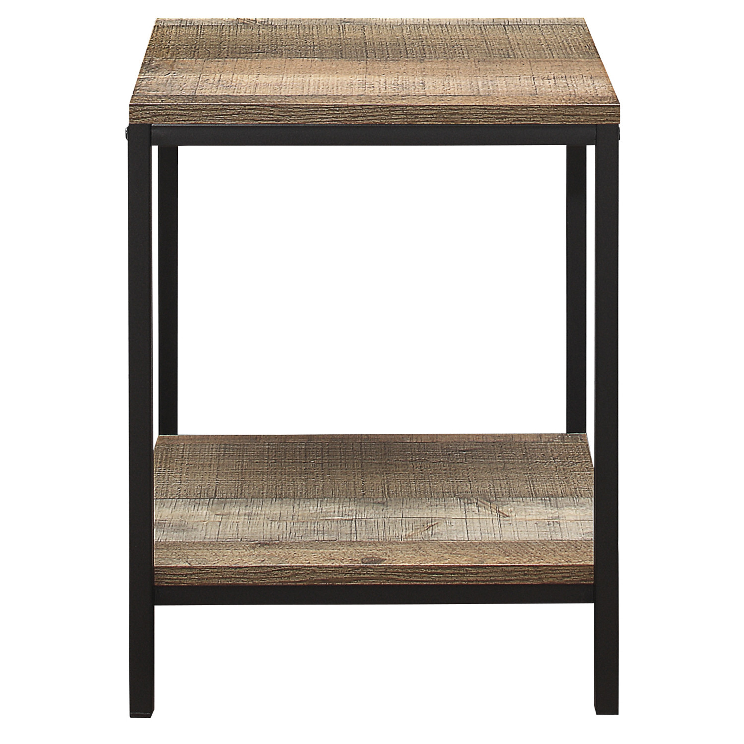 Urban Rustic Lamp Table - Brown