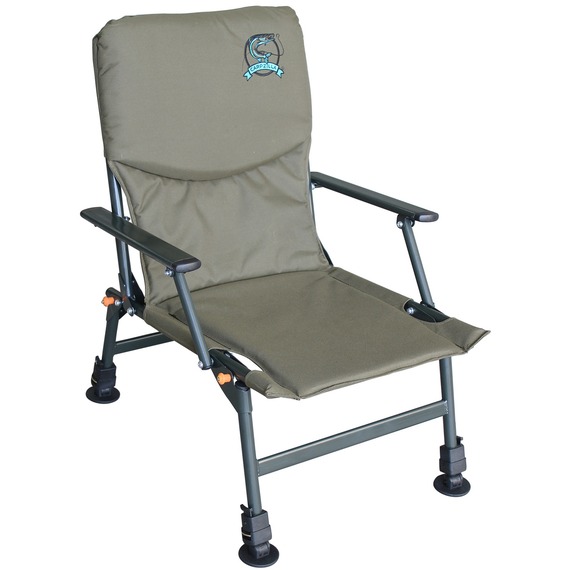 Portable Folding Carp Fishing Chair 4 Adjustable Legs 