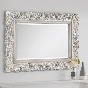 Baroque Distressed Wall Mirror