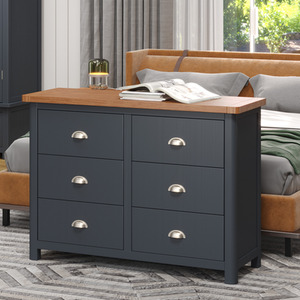 Dunkeld 6 Drawer Wide Chest