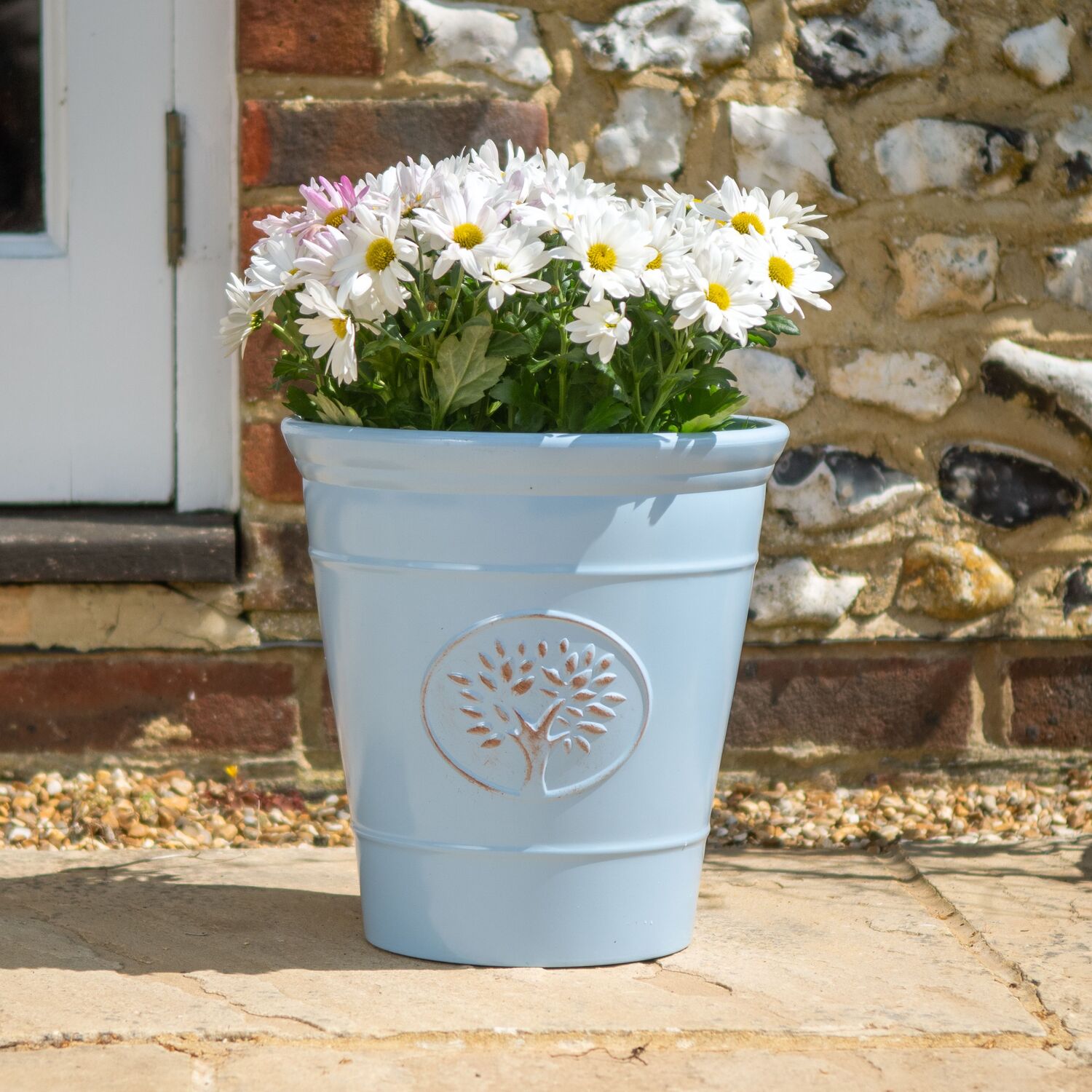 Blenheim Pot - Light Blue