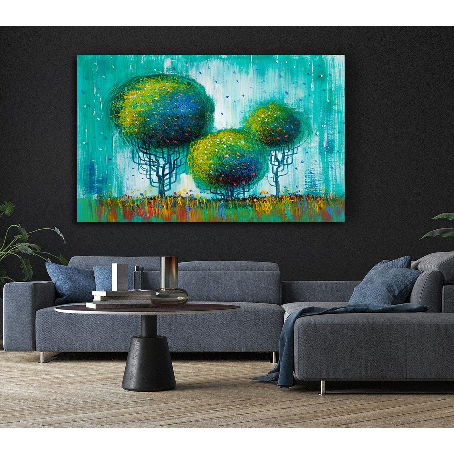 Three Round Trees