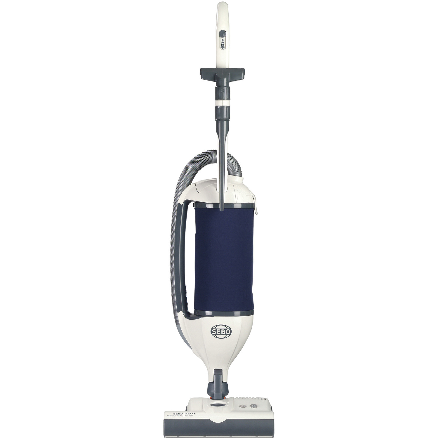 Image of 700W Felix Epower Bagged Upright Vacuum Cleaner Navy Blue - Blue