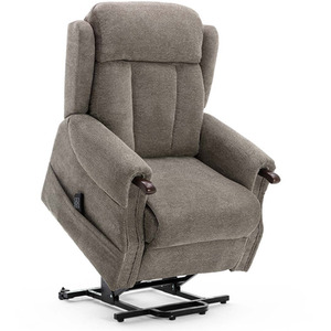 Halton Dual Motor Electric Rise Recliner Fabric Armchair