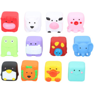 4PCS Splash Safari Assorted Animal Bath Buddies