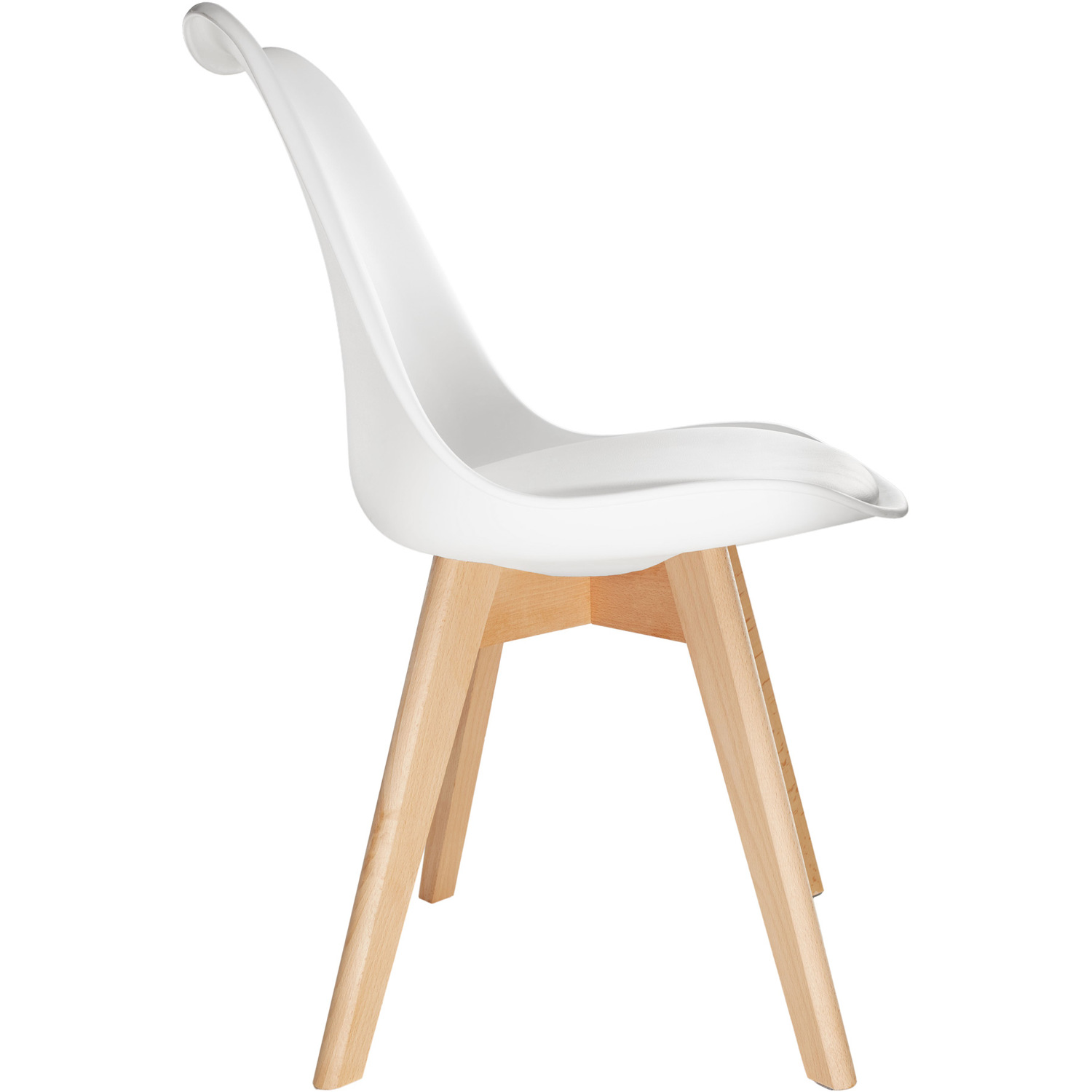 Egg Dining Chairs Frederikke Set Of 2 - White