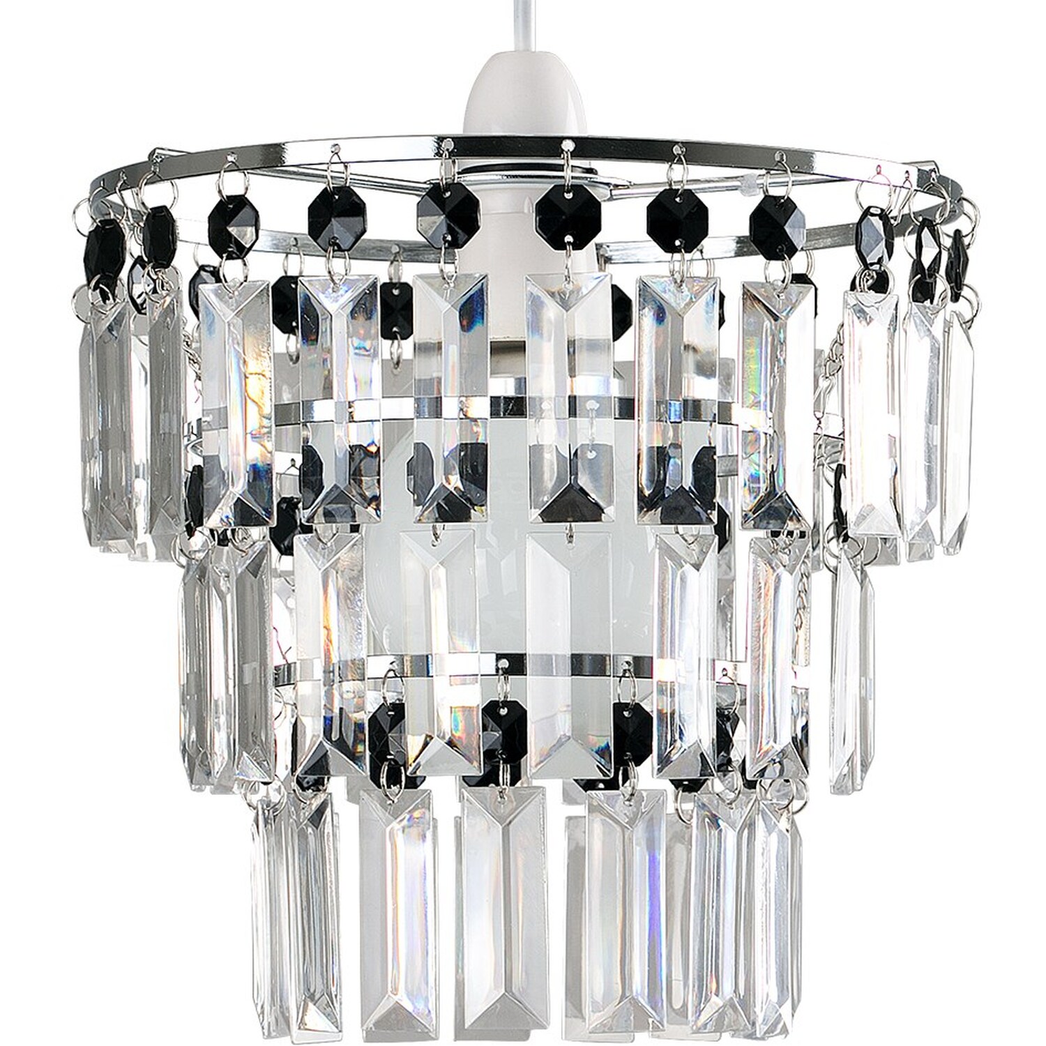 Image of Kelsks Silver Ceiling Pendant Shade -&hellip;