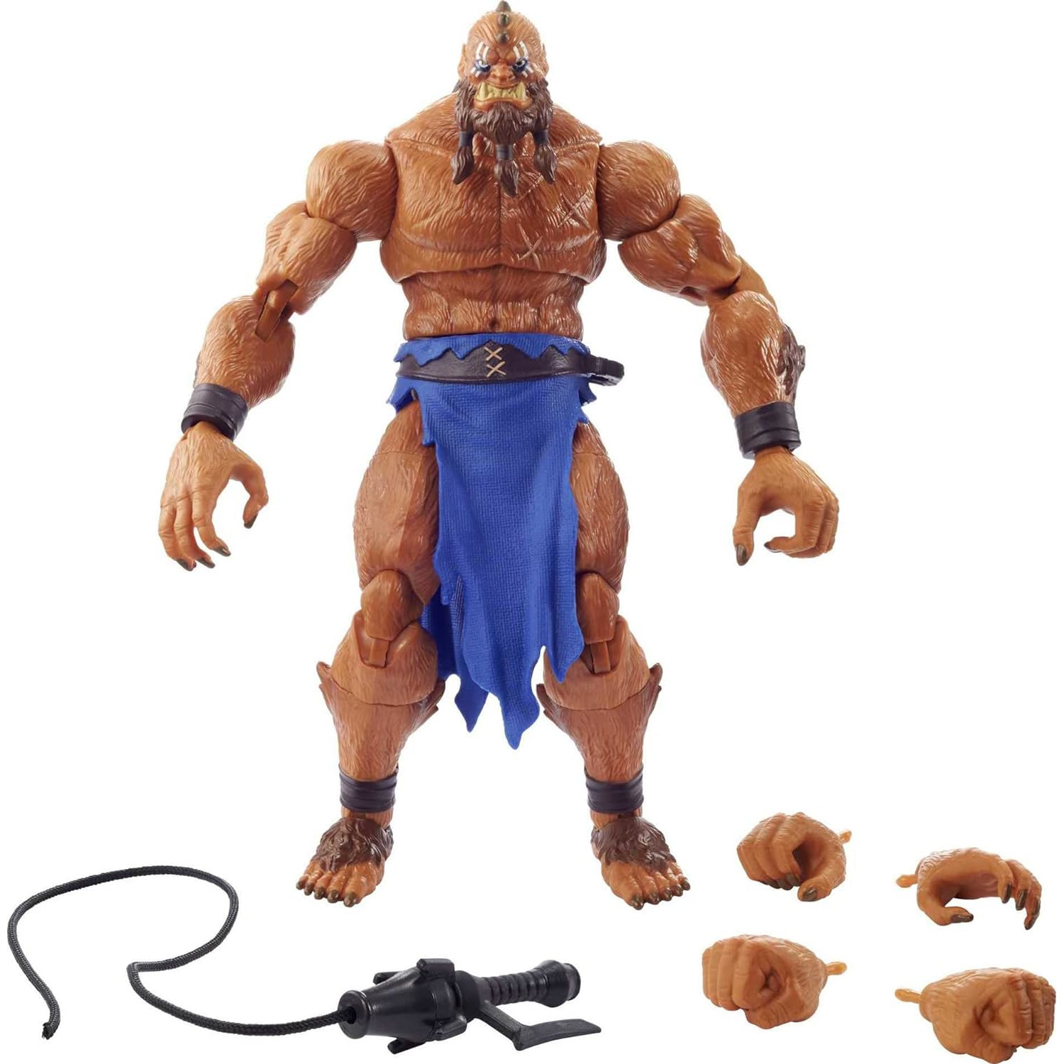 Image of Masters of the Universe Masterverse Beast Man Action Figure - Brown