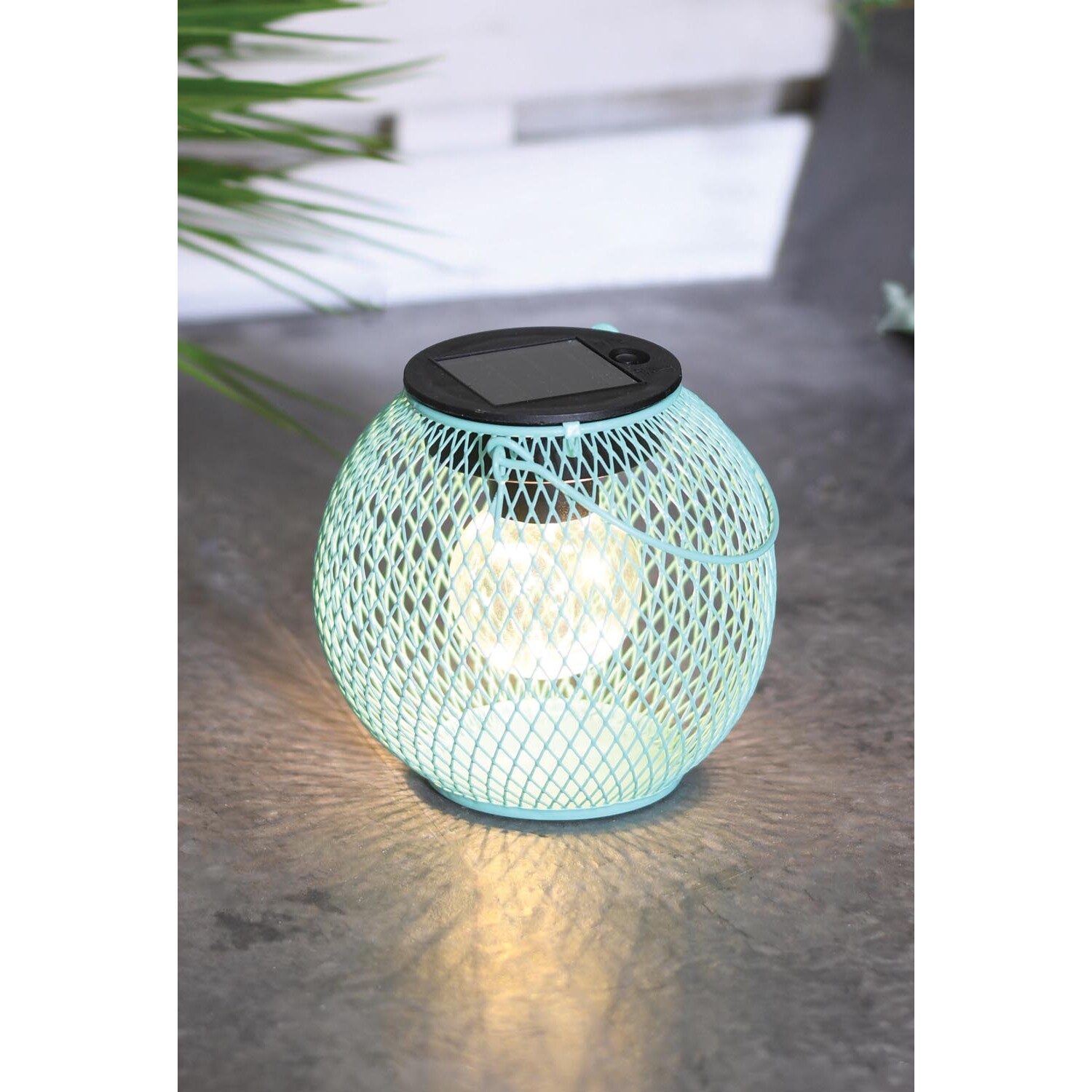 Small Solar Mesh Lantern