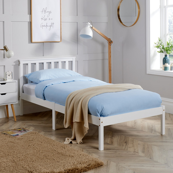 Home Source Florida Low End Wooden Bed Frame 