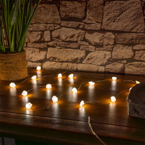 Clear Quartz LED String Lights