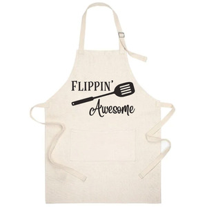 Flippin Awesome Linen Adults Apron