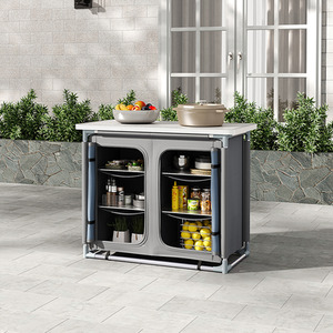 Portable Outdoor Kitchen Storage