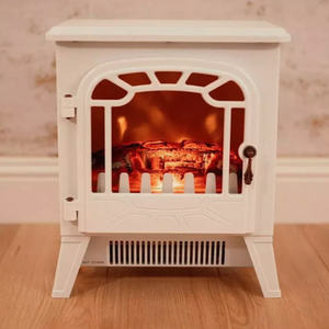 White Electric Fire 1850W