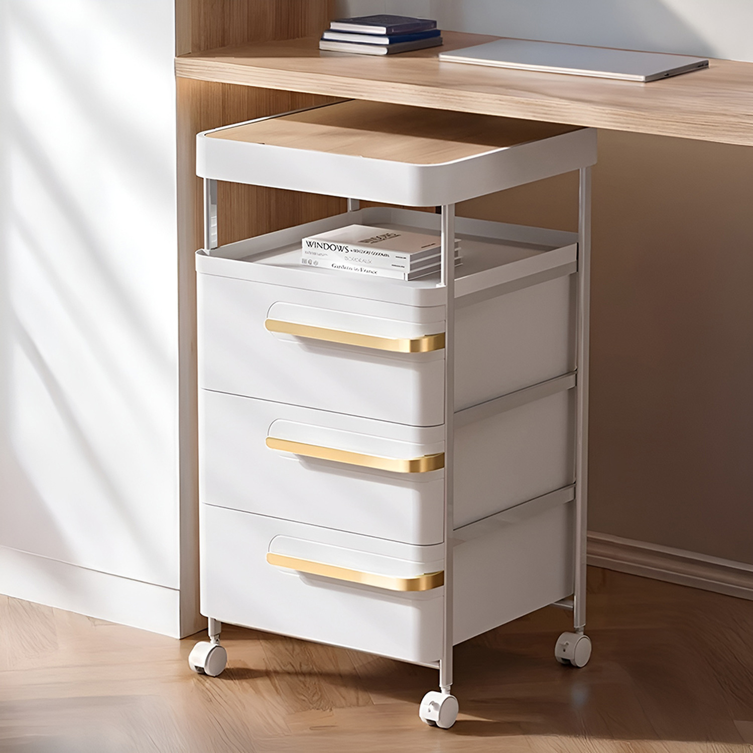Room Side Racks Mobile Bedside Storage Rack