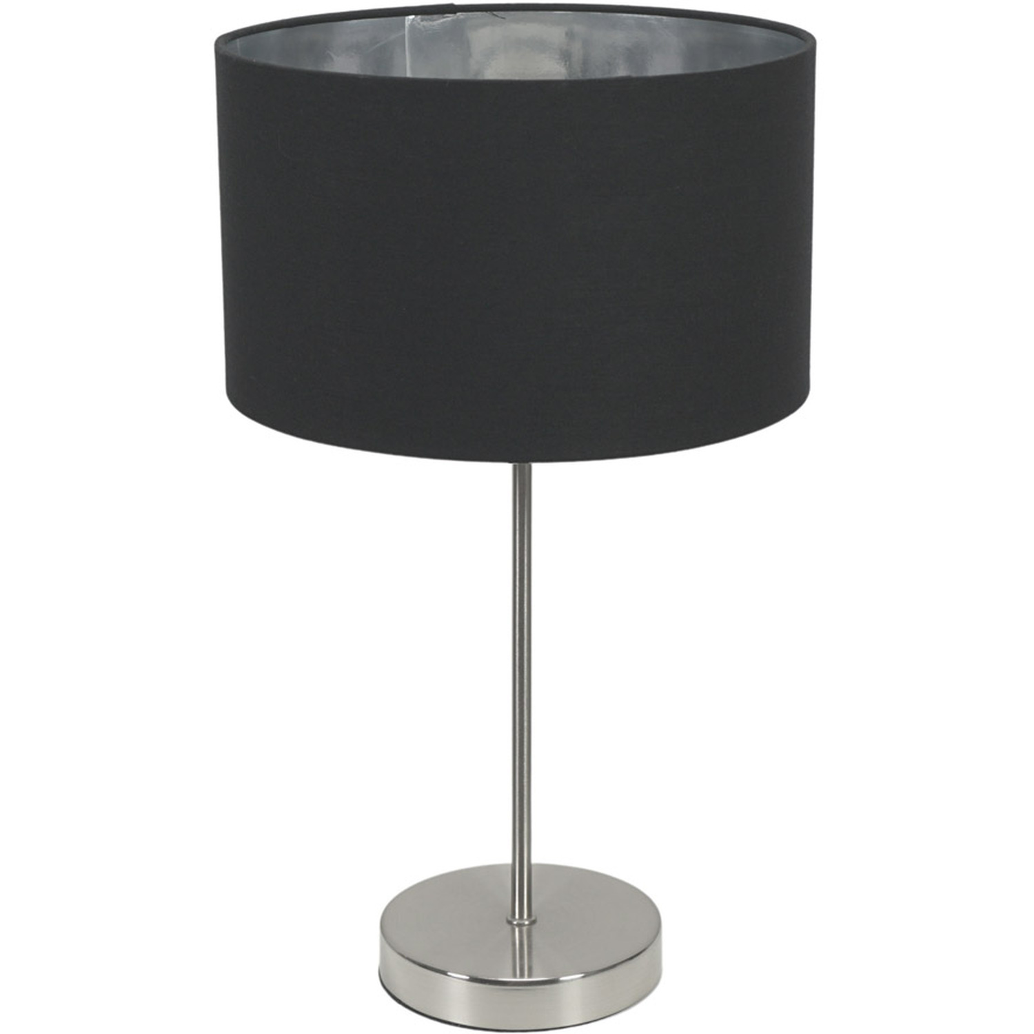 Image of Charlie Chrome Stem Table Lamp with&hellip;