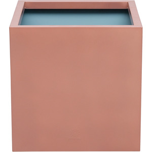 Red / 209l Frost and Rust-Resistant Zinc Cube Planter shot 7219623